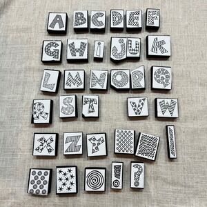 ABC Alphabet Stamps READ DESCRIPTION‎